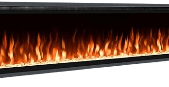 Firebox Panoramic 100-100″/254cm Slim Frame Recessed Media Wall