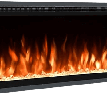 Firebox Panoramic 50-50″/127cm Slim Frame Recessed Media Wall